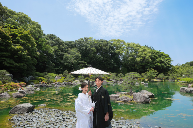 和装ロケーション!!白無垢!綿帽子!!