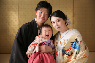 お二人と可愛いお姫様と♡