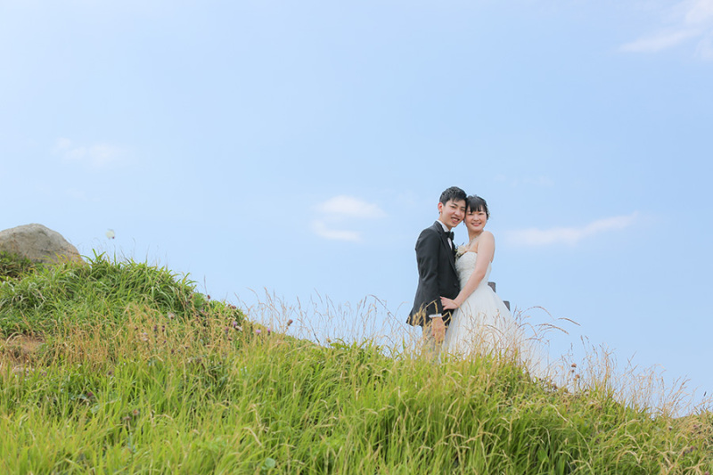 爽やかな青空と一緒に