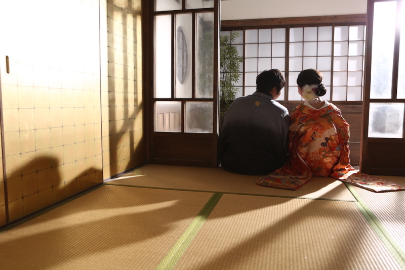 和庭園も人気です