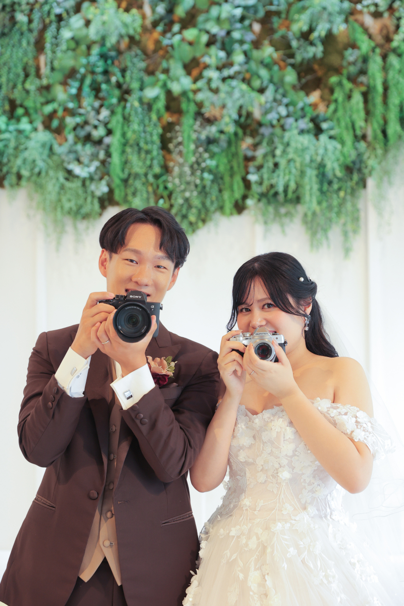 カメラ好きのおふたり