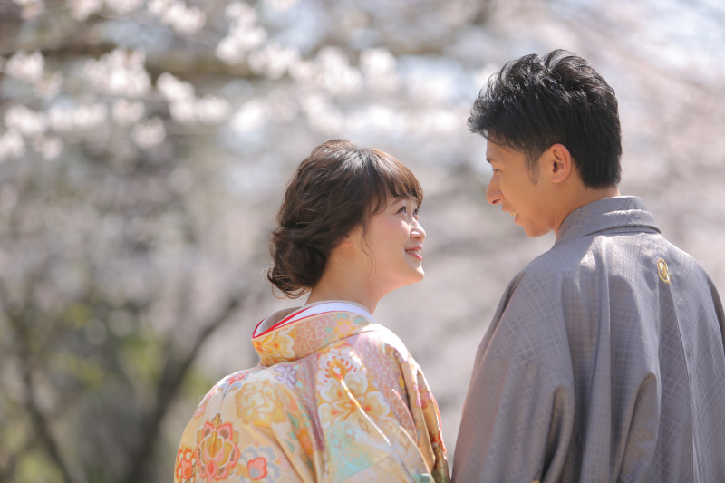 花見のお客様が沢山です！