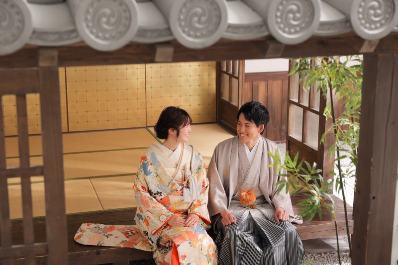 まずは和装から!