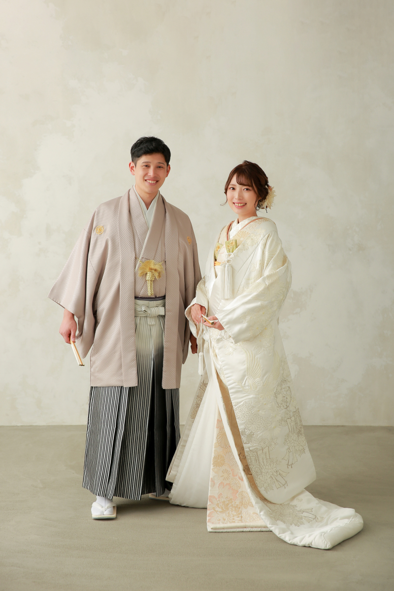 白無垢にチェンジ!