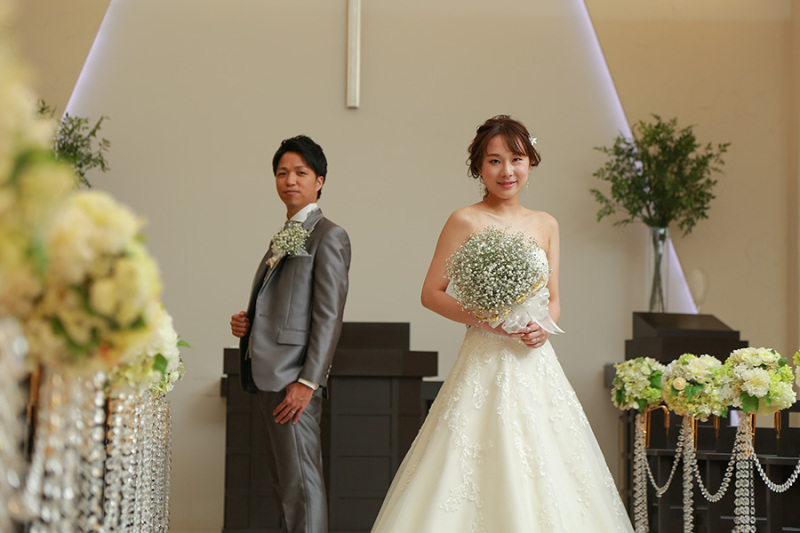 ブーケを持って♪