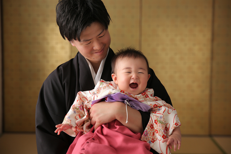 新郎様と可愛い1ショット!