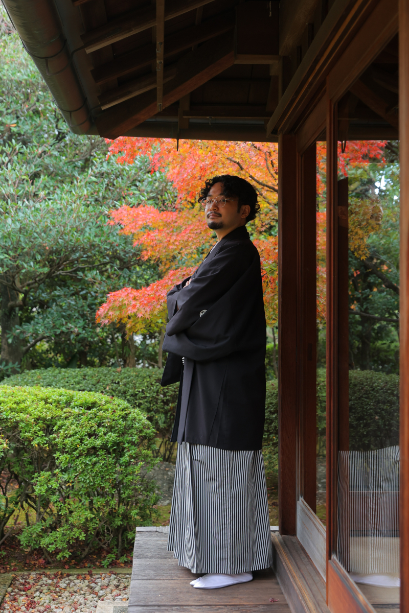 ご新郎様のソロショット