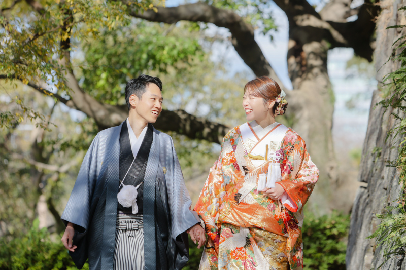 歩いてる最中の写真も