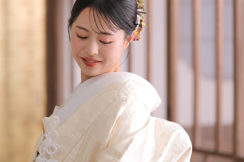 ご新婦様のソロショット