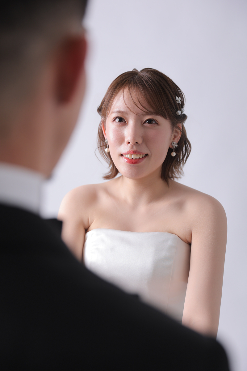 かわいいご新婦様