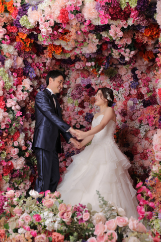 ハウススタジオでお花と一緒に♪