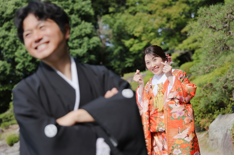 前後差をつけた面白ショット