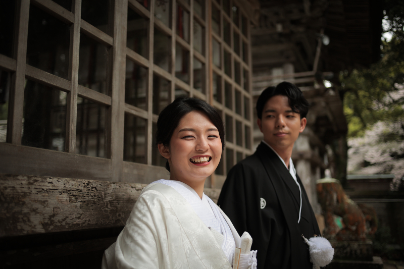 新婦さんの笑顔