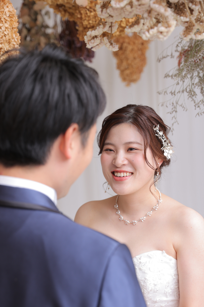 かわいいご新婦様