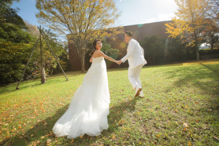 インバウンドでの大濠公園ロケーション