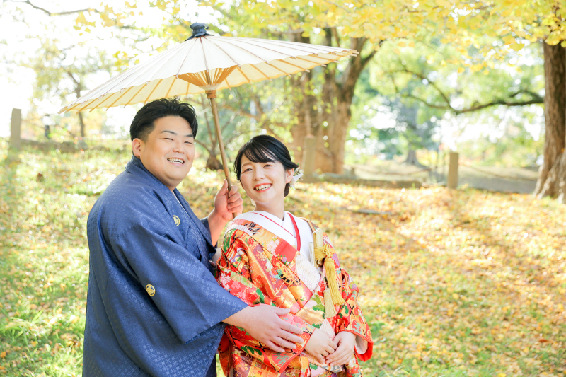 笑顔が素敵なおふたり