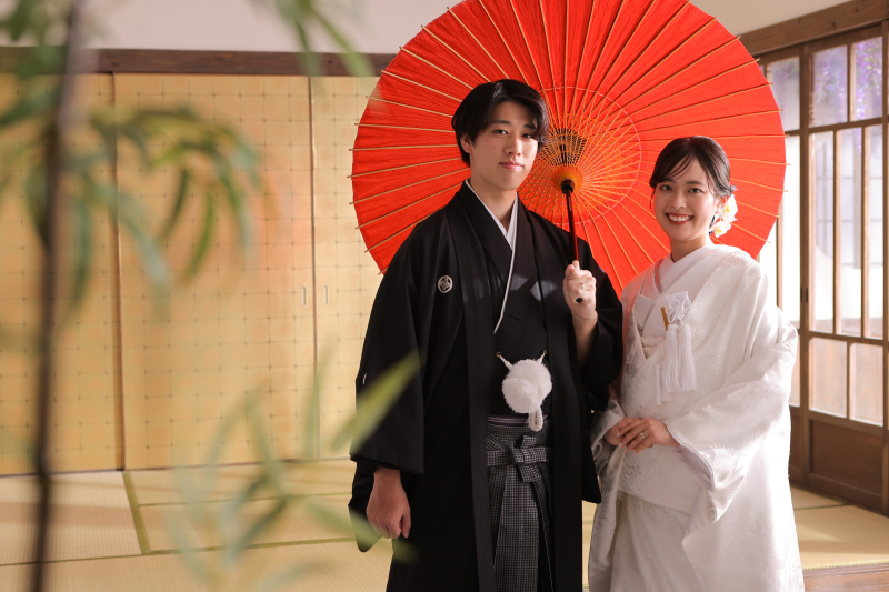 寄り添うおふたり