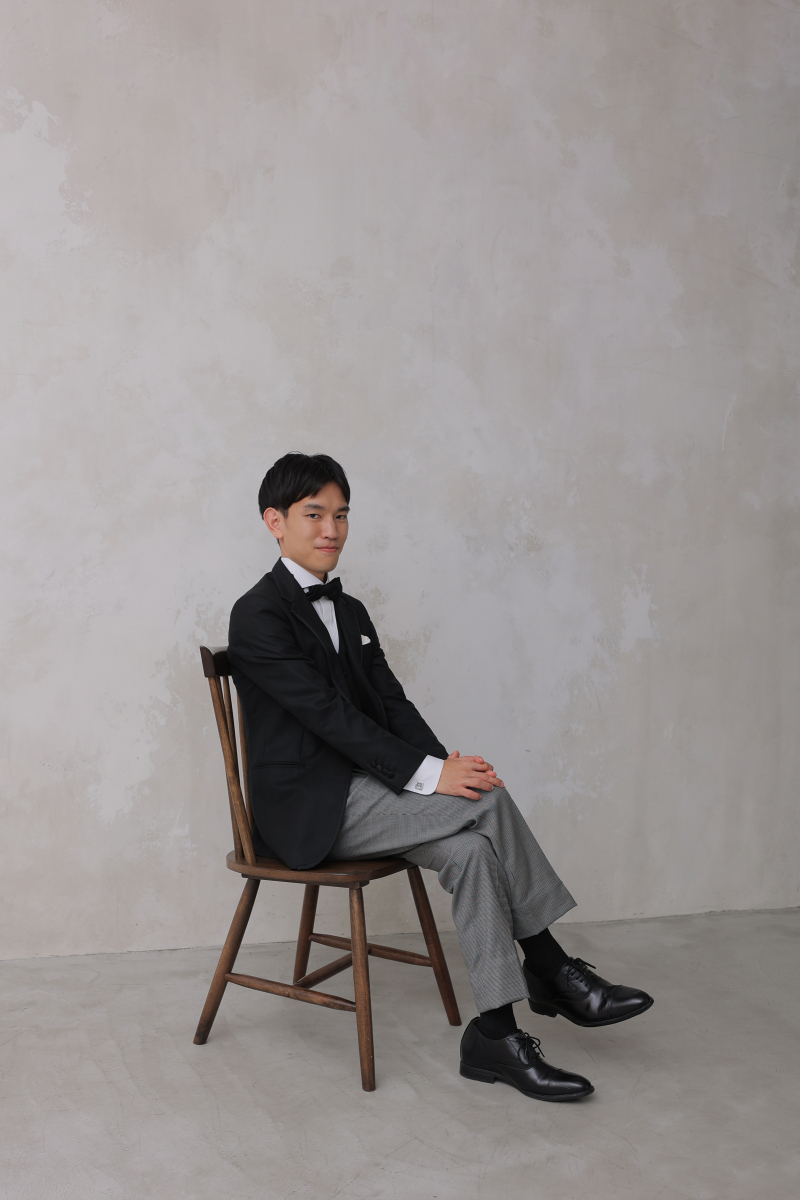 ご新郎様のソロショット