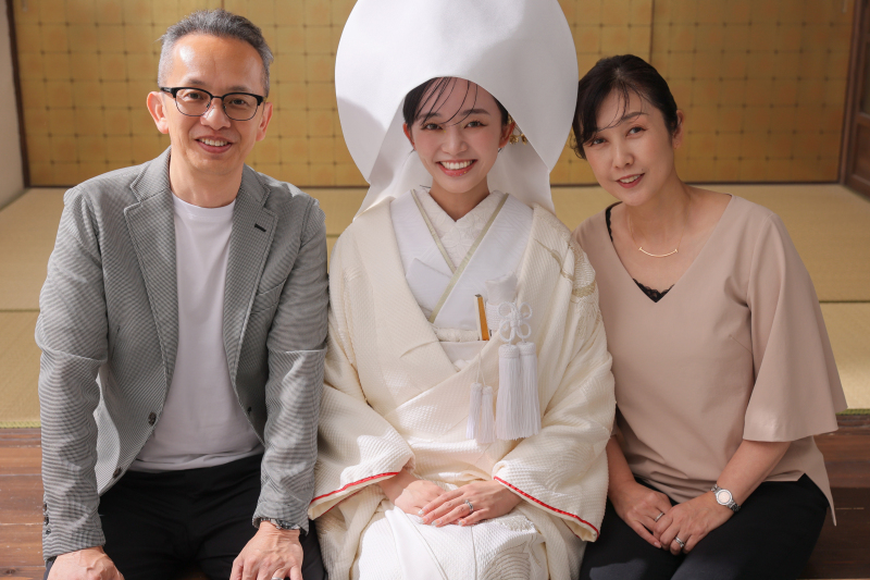 ご両親とのご一緒に♪