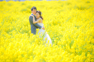 春の訪れ☆菜の花畑