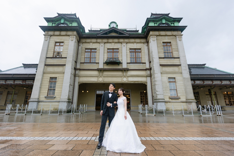雨の日門司港ロケーション