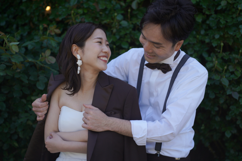 優しい新郎さん