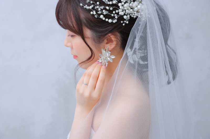 イヤリングやヘアアクセ♪