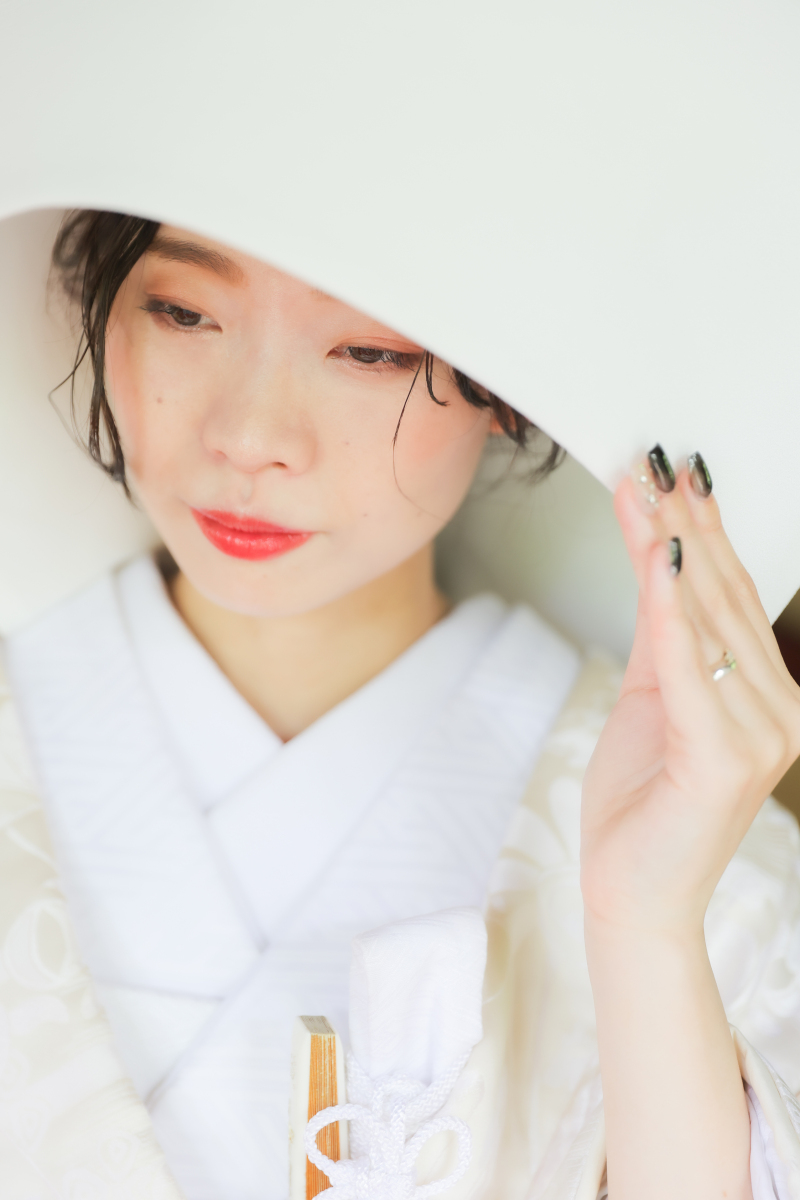 洋髪綿帽子
