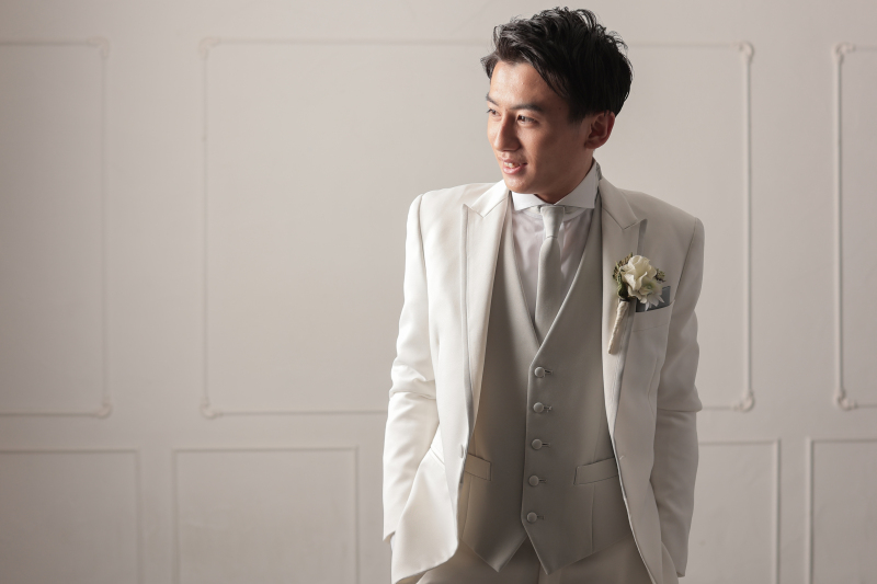 新郎さんかっこいい