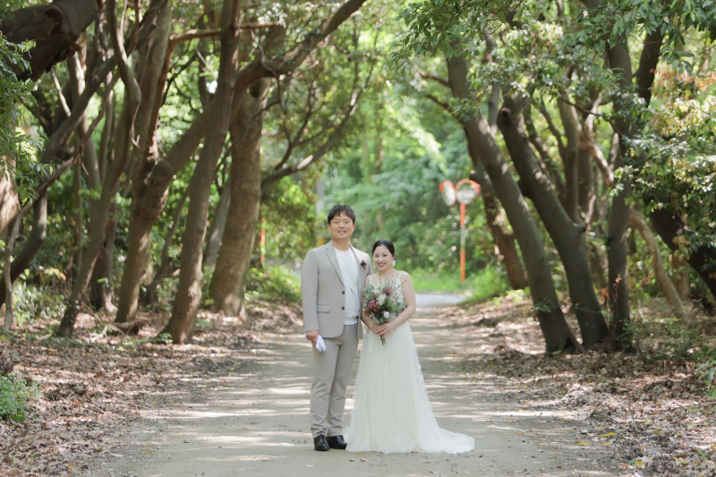 森のウェデイング