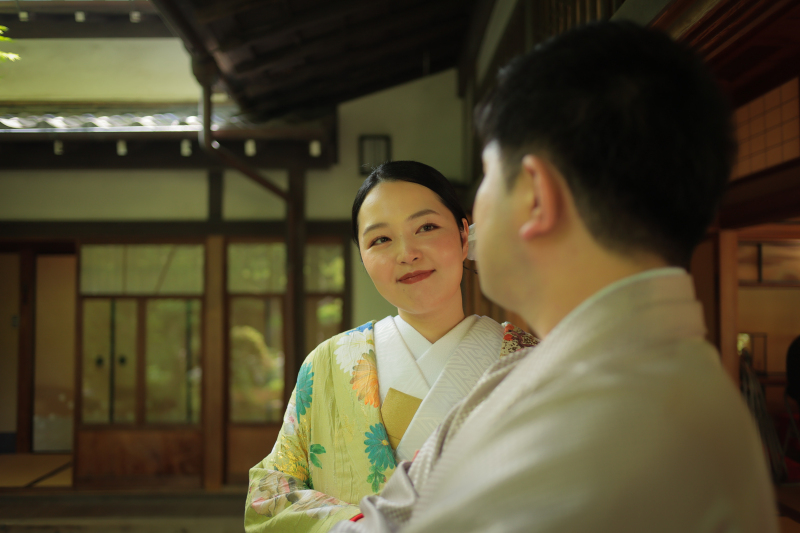 新婦さんの目線