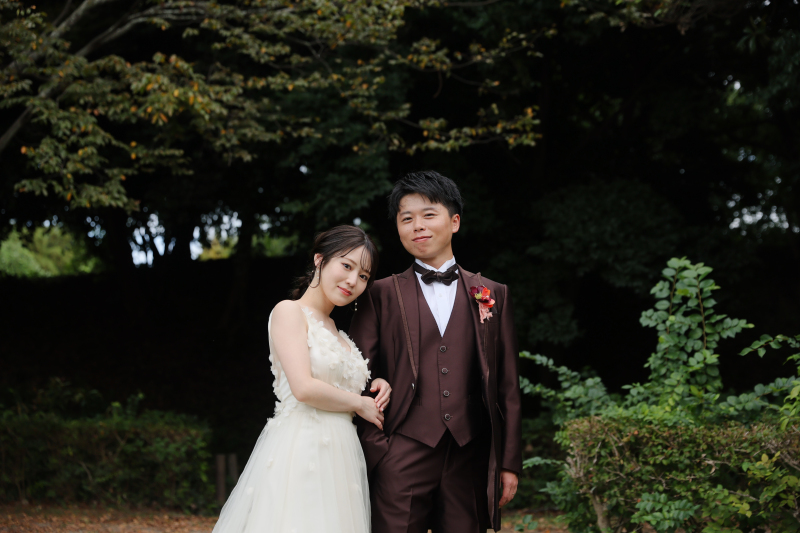 二人が浮き出るような写真