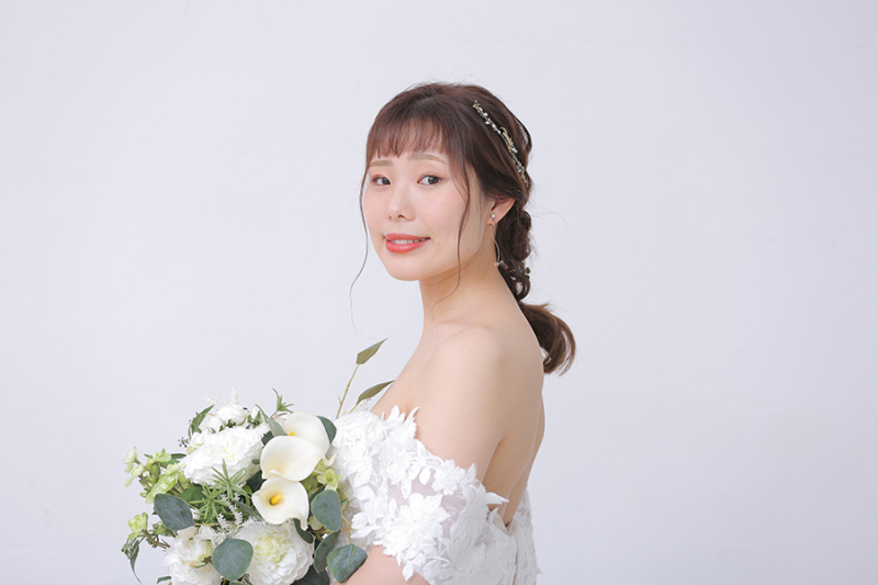ご新婦様のソロショット
