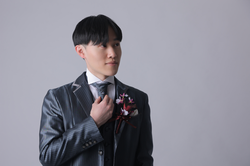 ご新郎様のソロショット