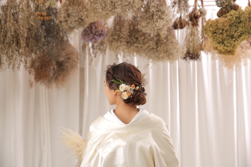 ヘアメイクもお任せ下さい!