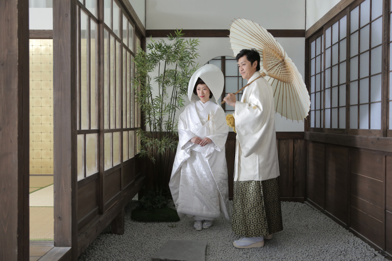 ラストは、白無垢で