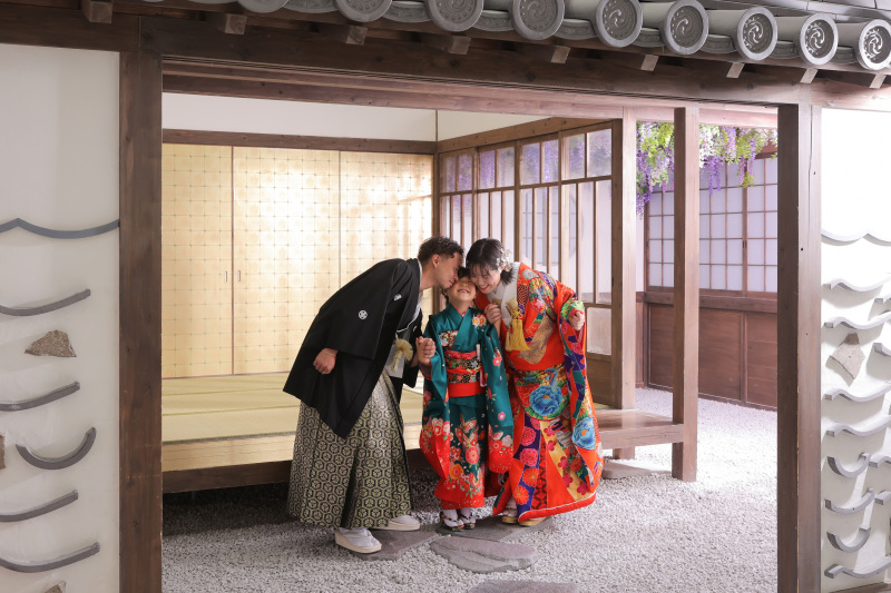 手をつないで♪