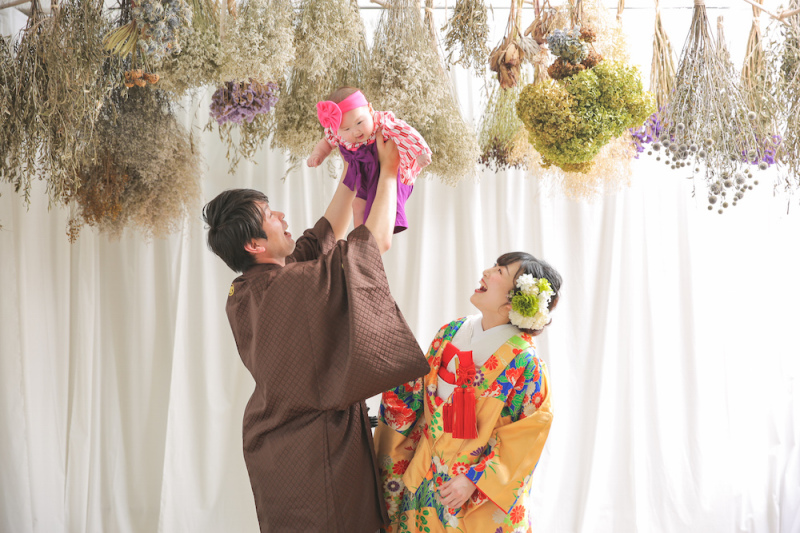 赤ちゃんも一緒に