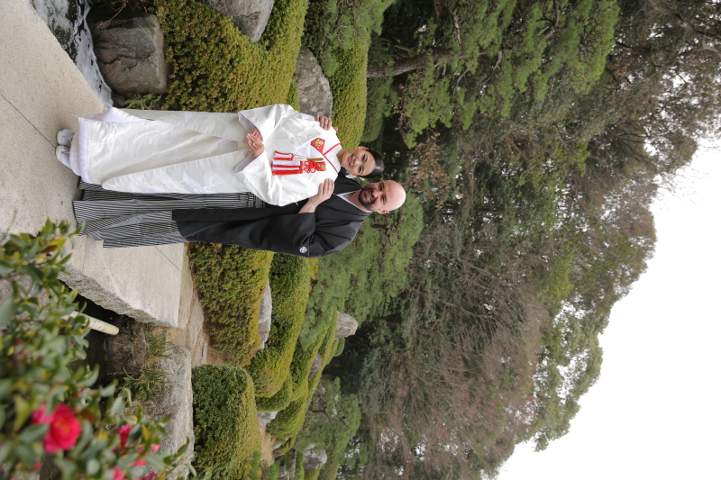 おふたり寄り添って