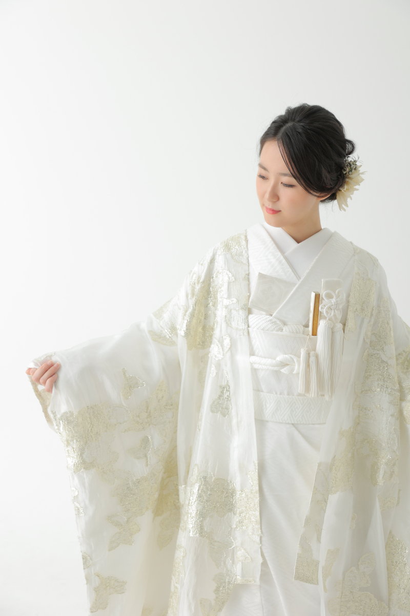 オーガンジーのお着物♪