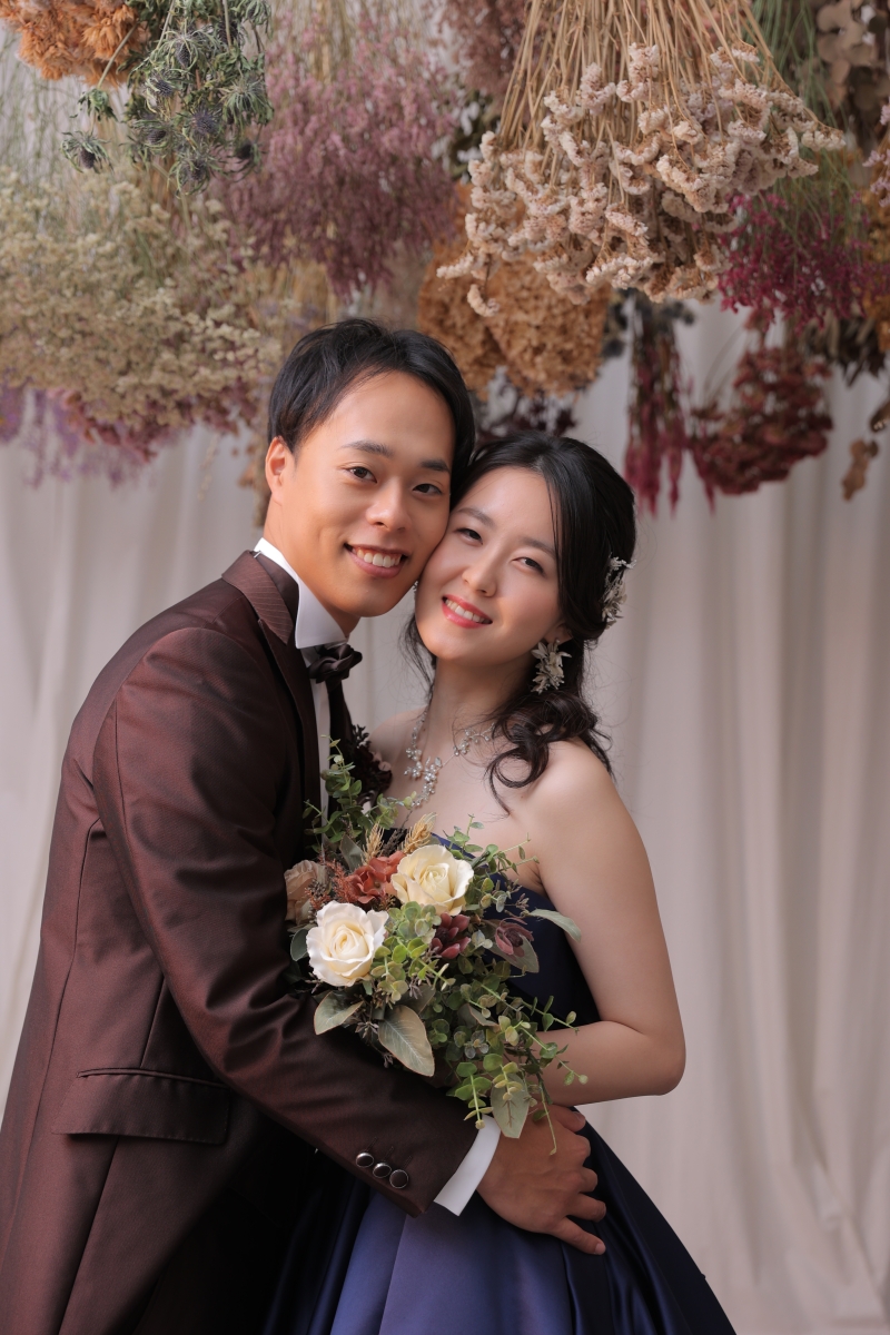 お顔をくっつけて