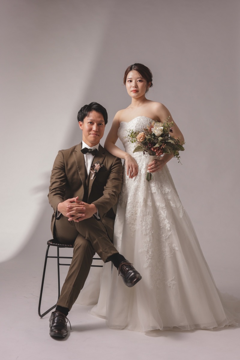 ライトとポーズで雰囲気もガラリと