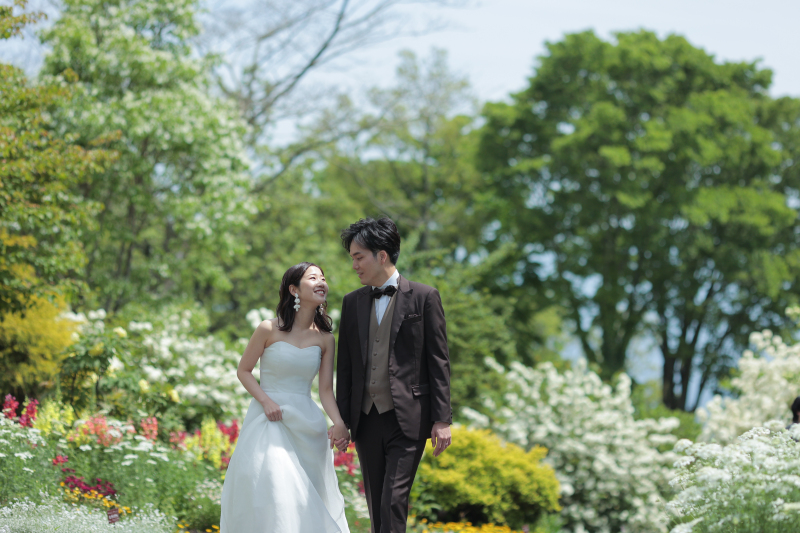 歩きながらお散歩気分