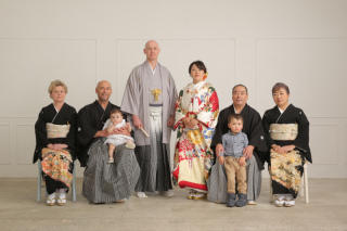 家族全員で集合写真☆