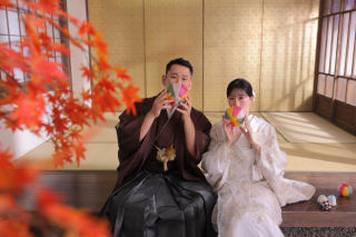 涼しいスタジオで、和装も洋装も残しませんか♪