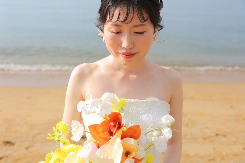 ご新婦様のソロショット