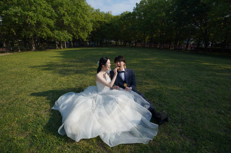 東公園と大名ストリート