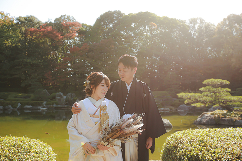 おふたりを包む光