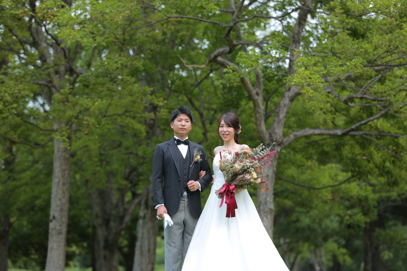 お持ち込みのブーケ