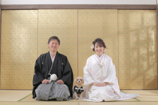 ワンちゃんと赤ちゃん♩